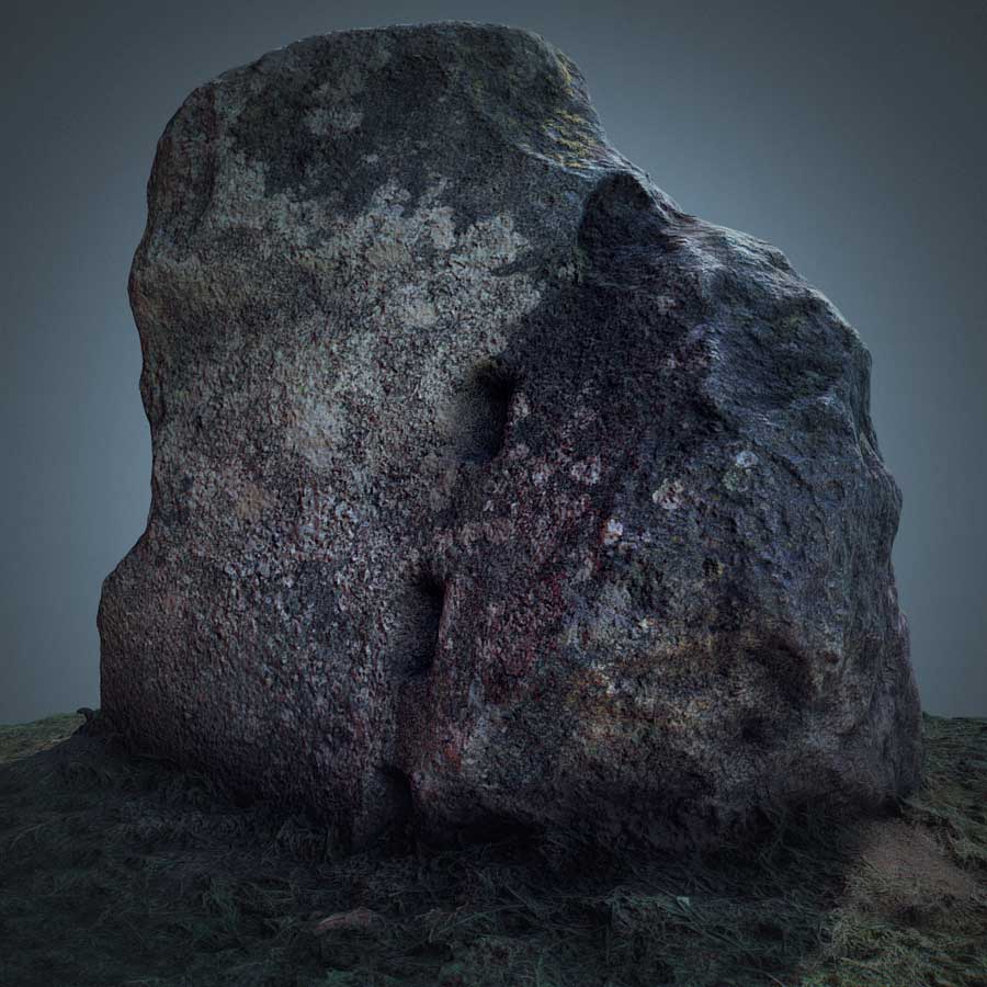 Menhir de Chez Moutaud I, Saint-Auvent, Haute-Vienne